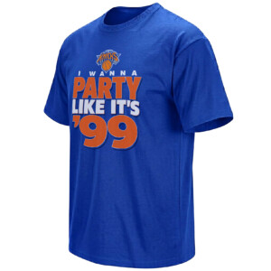 I WANNA PARTY LIKE IT’S ’99 SHIRT New York Knicks NBA Finals 2026 Retro Playoff Tee RB