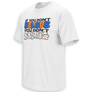 IF YOU DON’T BELIEVE, YOU DON’T BELONG SHIRT – New York Knicks 2026 Playoffs Rally Tee W