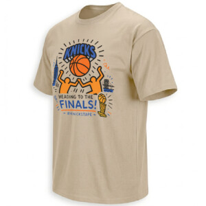 KNICKS HEADING TO THE FINALS SHIRT – New York Knicks 2026 NBA Finals Street Doodle Tee S