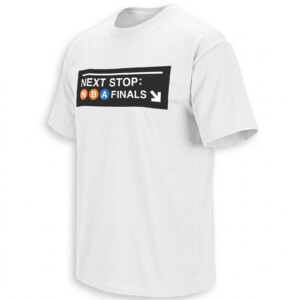 NEXT STOP NBA FINALS SHIRT New York Knicks – Subway Sign Playoff Tee W