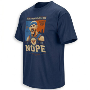 NOPE SHIRT – Alex Caruso Oklahoma City Thunder Department Of Defense 2026 Playoff Tee