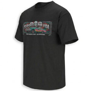 PLAYOFFS POR VIDA SHIRT – San Antonio Spurs Fiesta Lowrider Playoff Tee