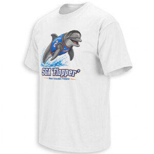 SGA FLOPPER SHIRT – Shai Gilgeous Alexander Thunder Dolphin Meme Tee
