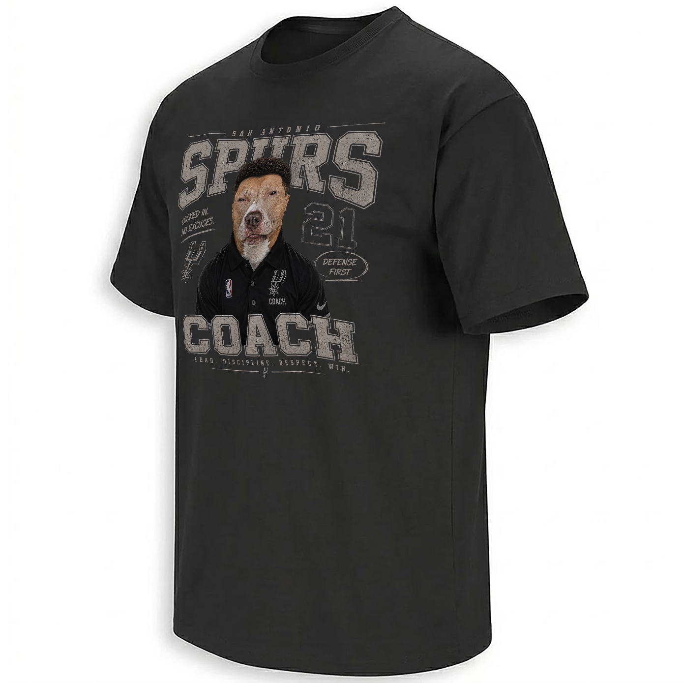 SPURS COACH SHIRT – Mitch Johnson “I Have Faith In Mitch Johnson Tonight” Meme Tee SPURS COACH SHIRT – Mitch Johnson “I Have Faith In Mitch Johnson Tonight” Meme Tee
