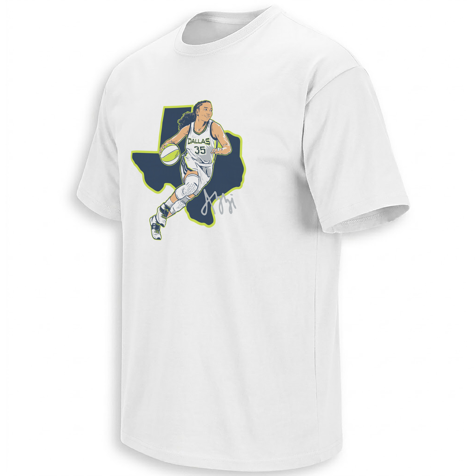 STATE STAR SHIRT Azzi Fudd – Dallas Wings Future Era WNBA Tee STATE STAR SHIRT Azzi Fudd – Dallas Wings Future Era WNBA Tee