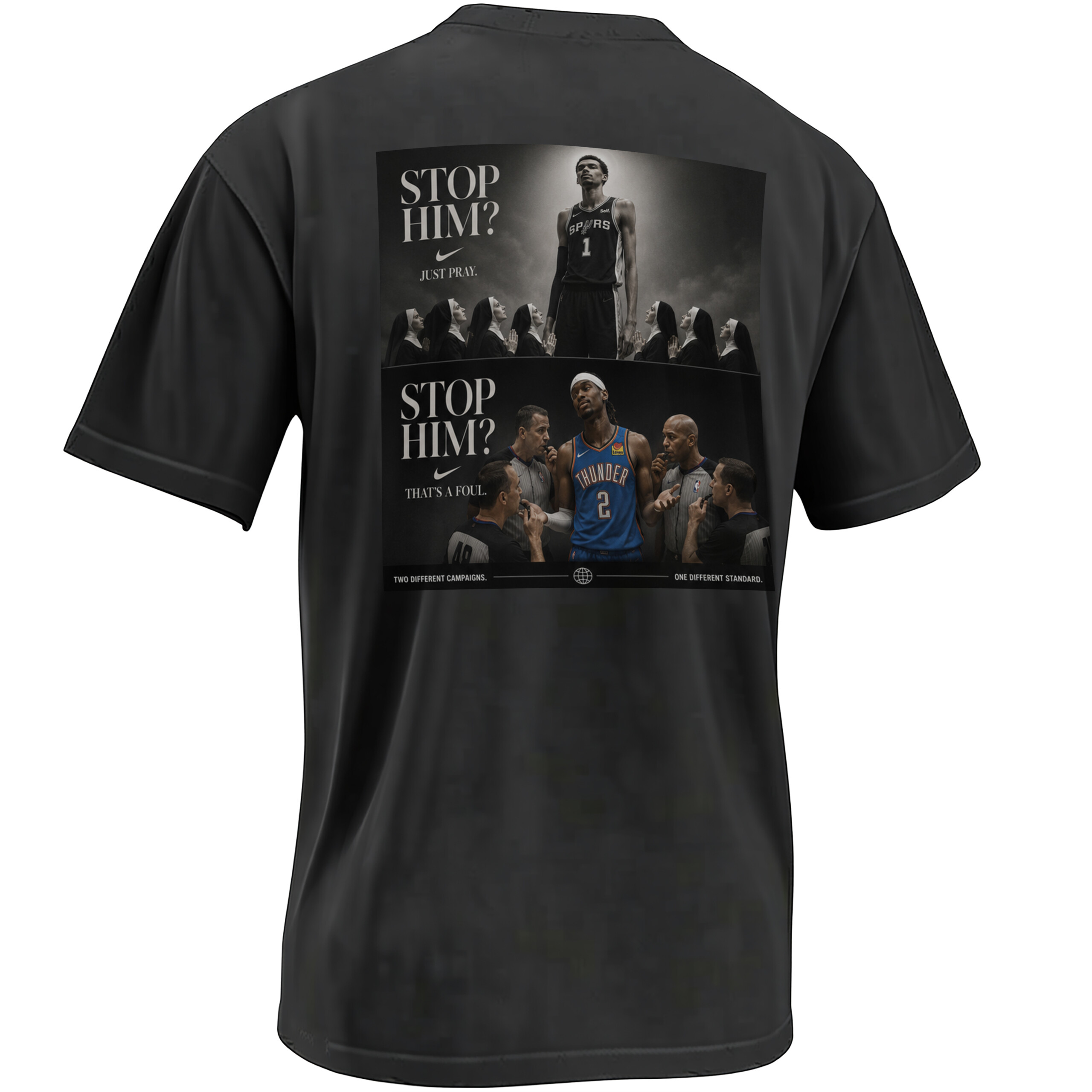 STOP HIM THAT’S A FOUL SHIRT – Spurs vs OKC Game 5 Ref Robbery Tee B STOP HIM THAT’S A FOUL SHIRT – Spurs vs OKC Game 5 Ref Robbery Tee B