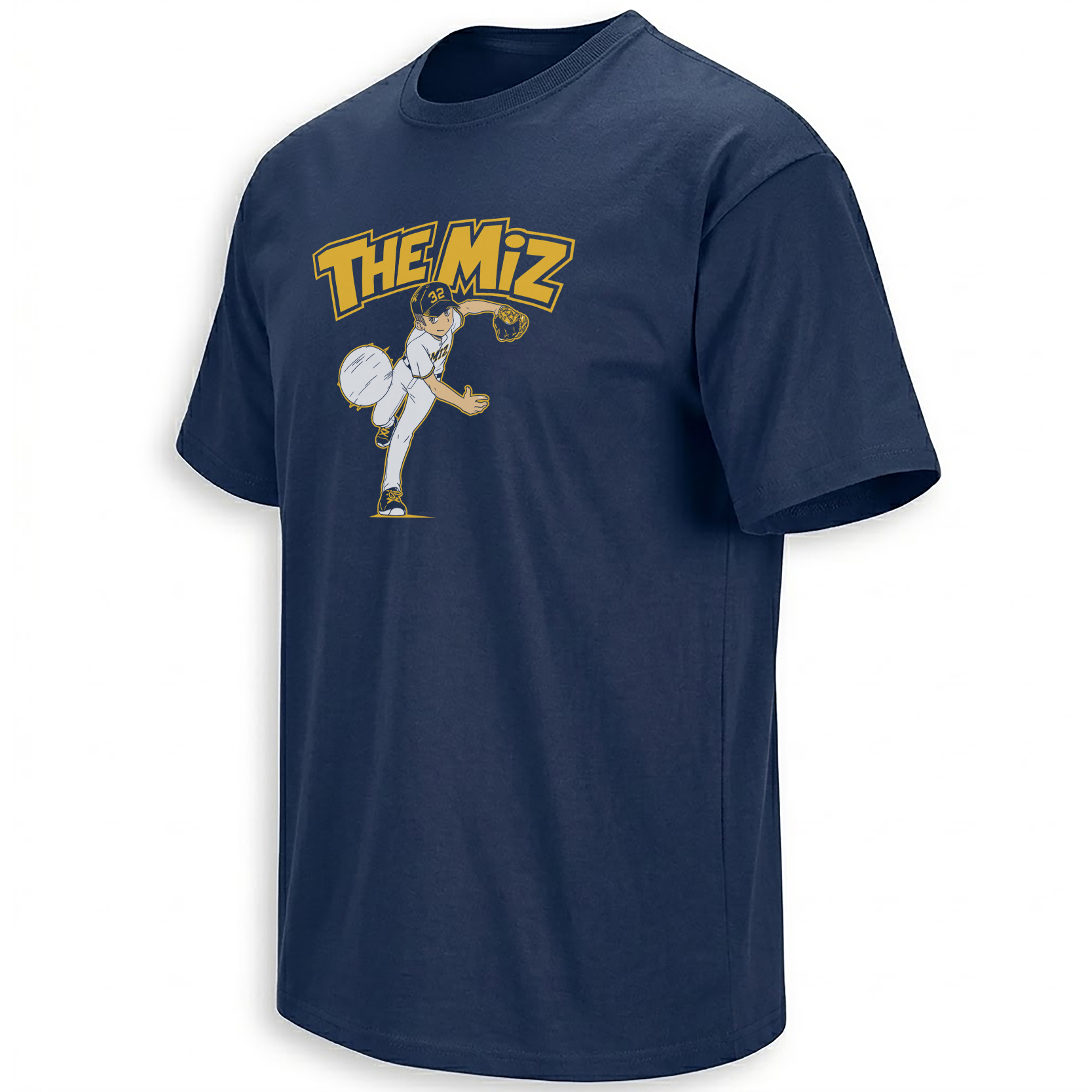 THE MIZ SHIRT – Jacob Misiorowski Anime Pitcher Milwaukee Brewers Tee THE MIZ SHIRT – Jacob Misiorowski Anime Pitcher Milwaukee Brewers Tee
