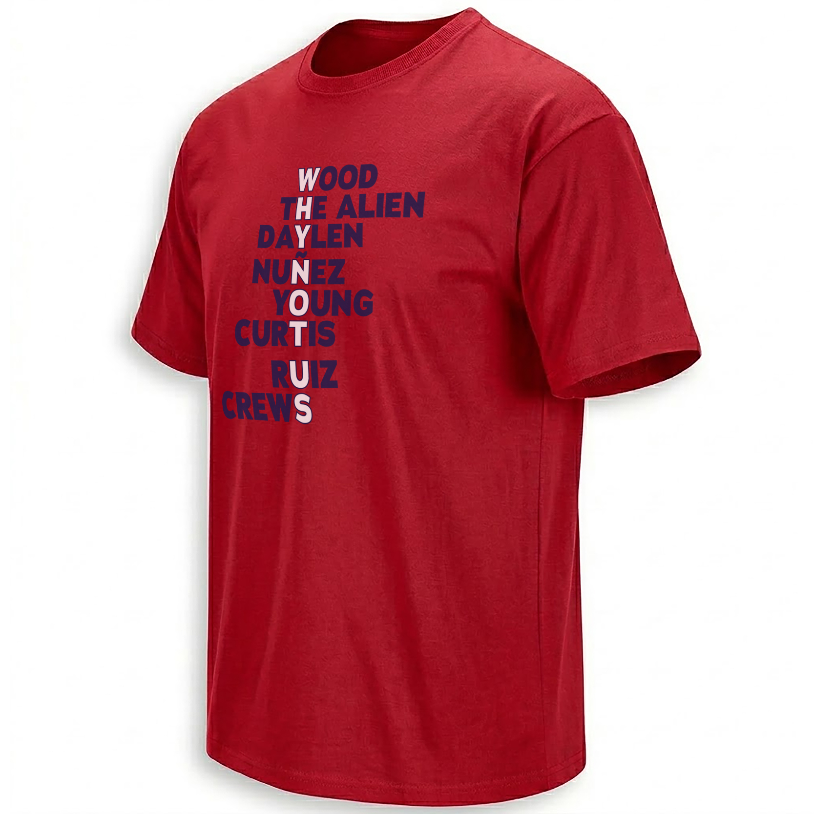 Why Not Us Shirt Washington Nationals Roster Names Youth Movement Tee