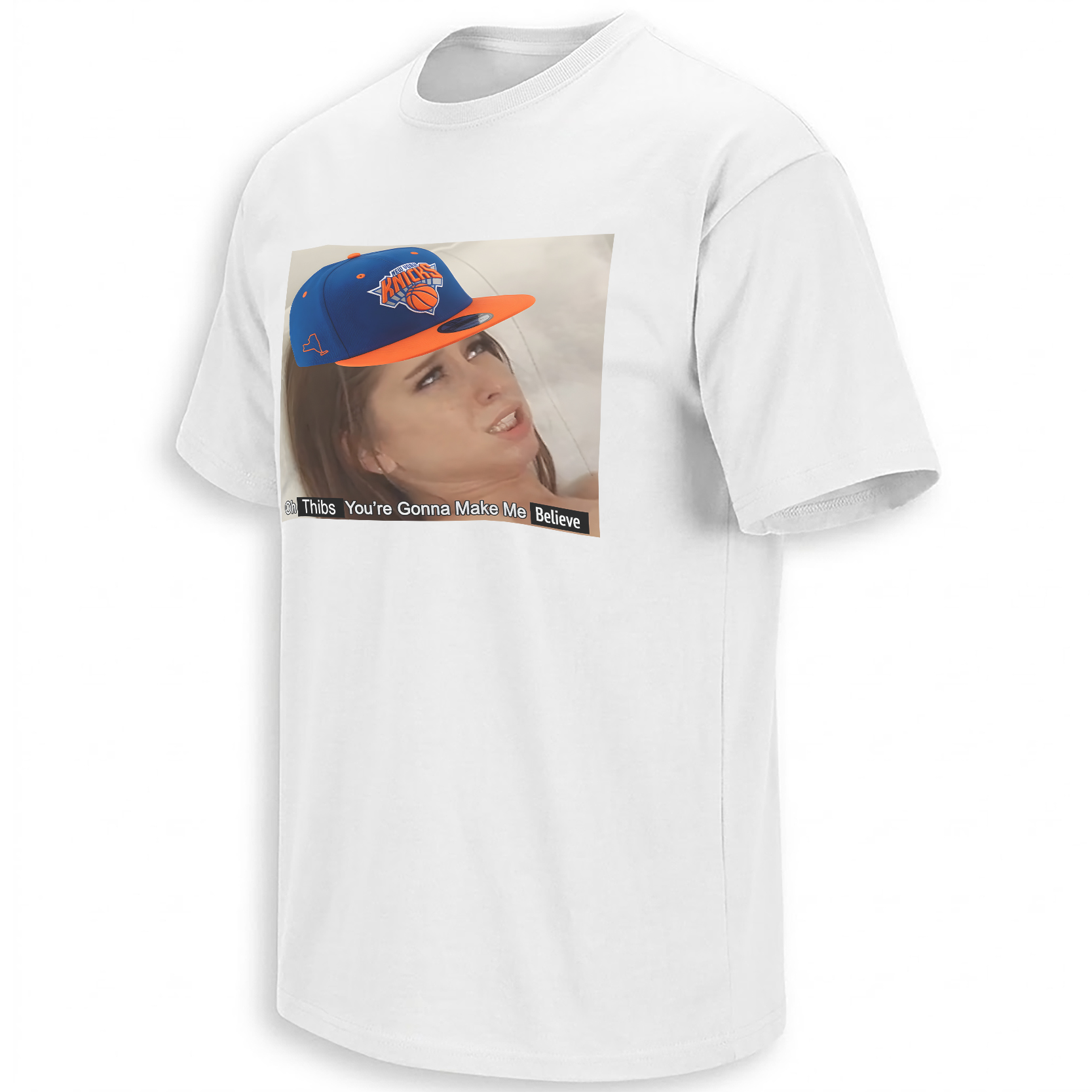 YOU’RE GONNA MAKE ME BELIEVE SHIRT Riley Reid x Tom Thibodeau New York Knicks NBA Finals Meme Tee W YOU’RE GONNA MAKE ME BELIEVE SHIRT Riley Reid x Tom Thibodeau New York Knicks NBA Finals Meme Tee W