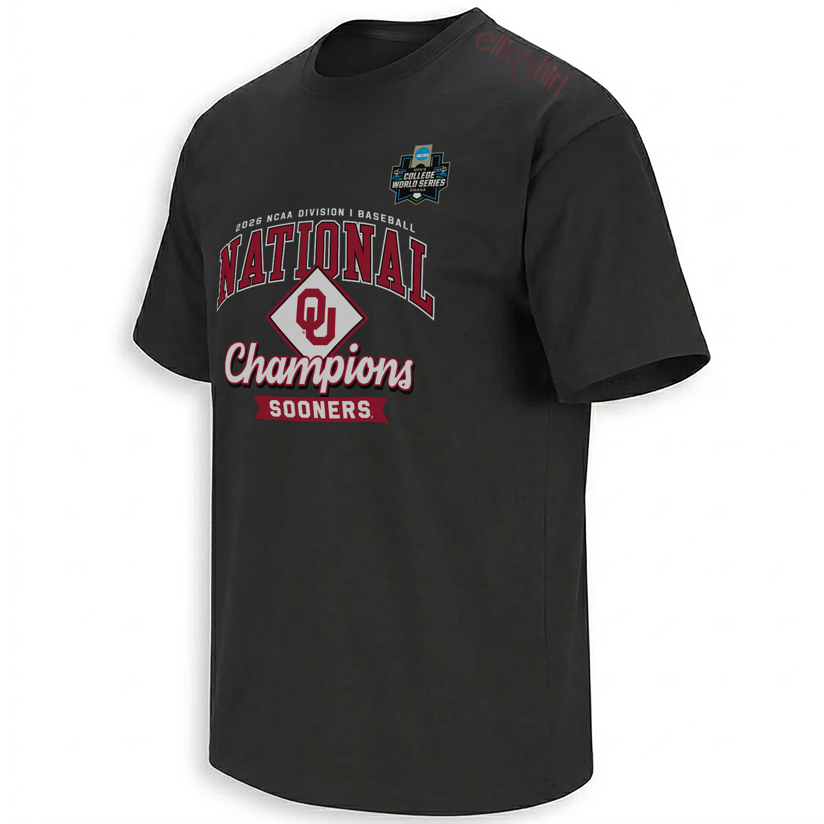2026 National Champions Oklahoma Sooners Baseball College World Series locker room championship graphic