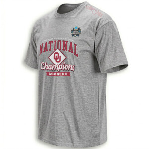 2026 NATIONAL CHAMPIONS SHIRT – Oklahoma Sooners Baseball College World Series Locker Room Tee G