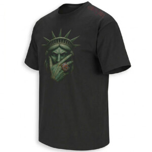 BRUNSON CELEBRATION SHIRT – Statue of Liberty Knicks Championship Ring Tee