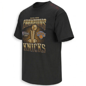 2026 NBA CHAMPIONS SHIRT – New York Knicks Gold Trophy Tee