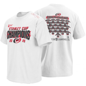 2026 STANLEY CUP CHAMPIONS SHIRT – Carolina Hurricanes Team Roster Tee