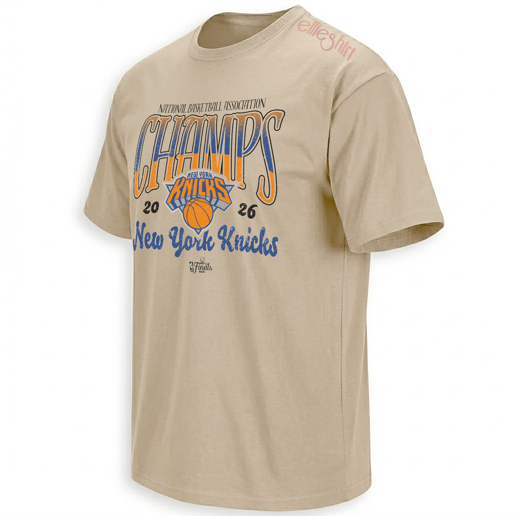 2026 NBA CHAMPS SHIRT – New York Knicks Vintage Sand Tee 2026 NBA CHAMPS SHIRT – New York Knicks Vintage Sand Tee