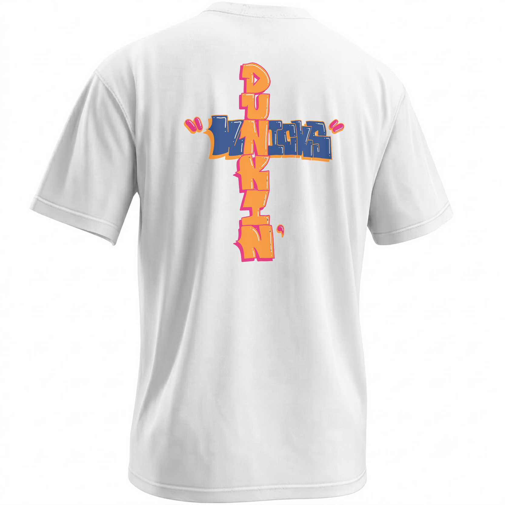 DUNKIN’ KNICKS SHIRT – New York Subway Donut Streetwear Tee 2 DUNKIN’ KNICKS SHIRT – New York Subway Donut Streetwear Tee 2