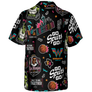 SPURS 2026 PLAYOFFS HAWAIIAN SHIRT – Wembanyama San Antonio All Over Print B