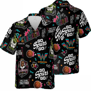 SPURS 2026 PLAYOFFS HAWAIIAN SHIRT – Wembanyama San Antonio All Over Print FB