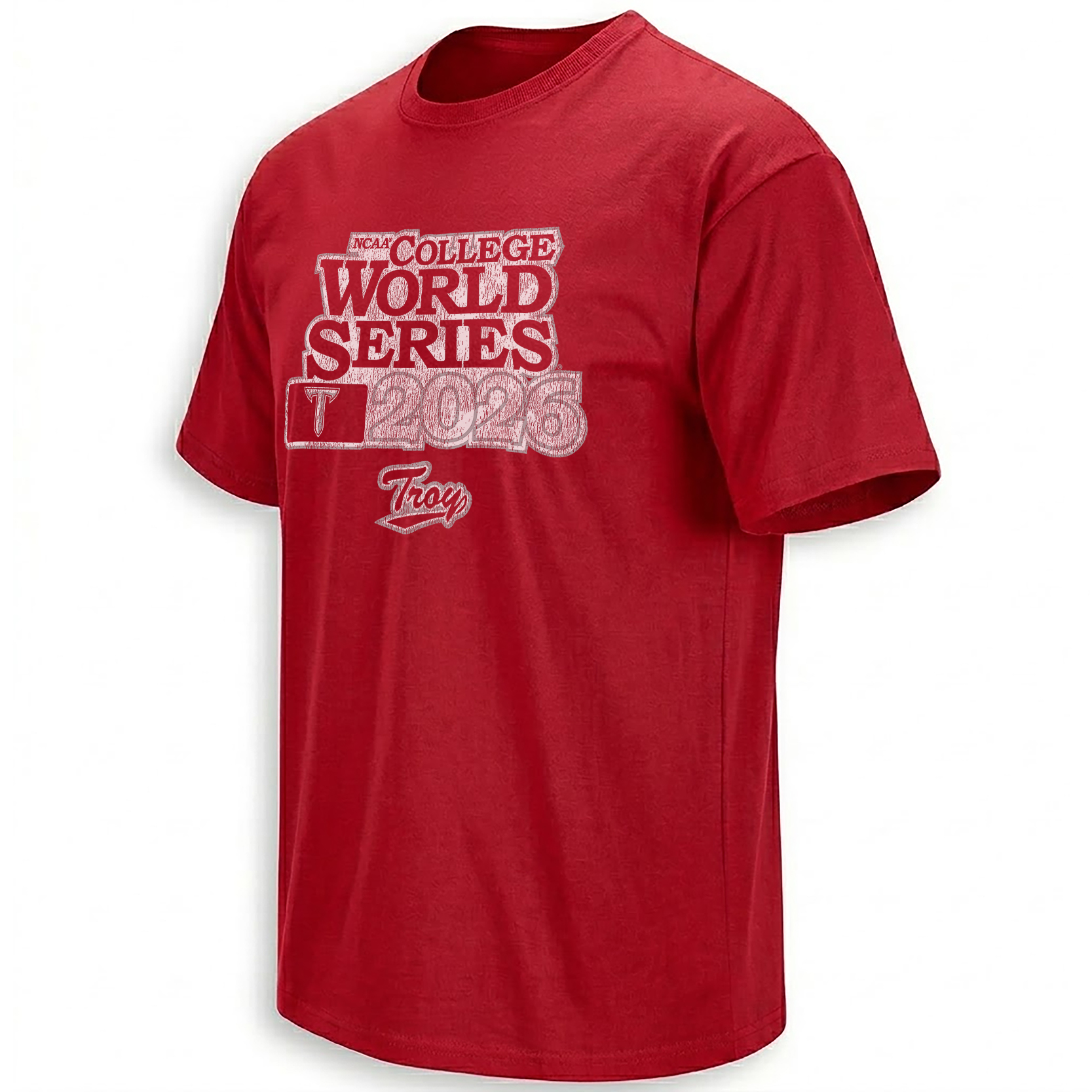 Troy College World Series 2026 Omaha baseball graphic as a new-name MCWS culture artifact