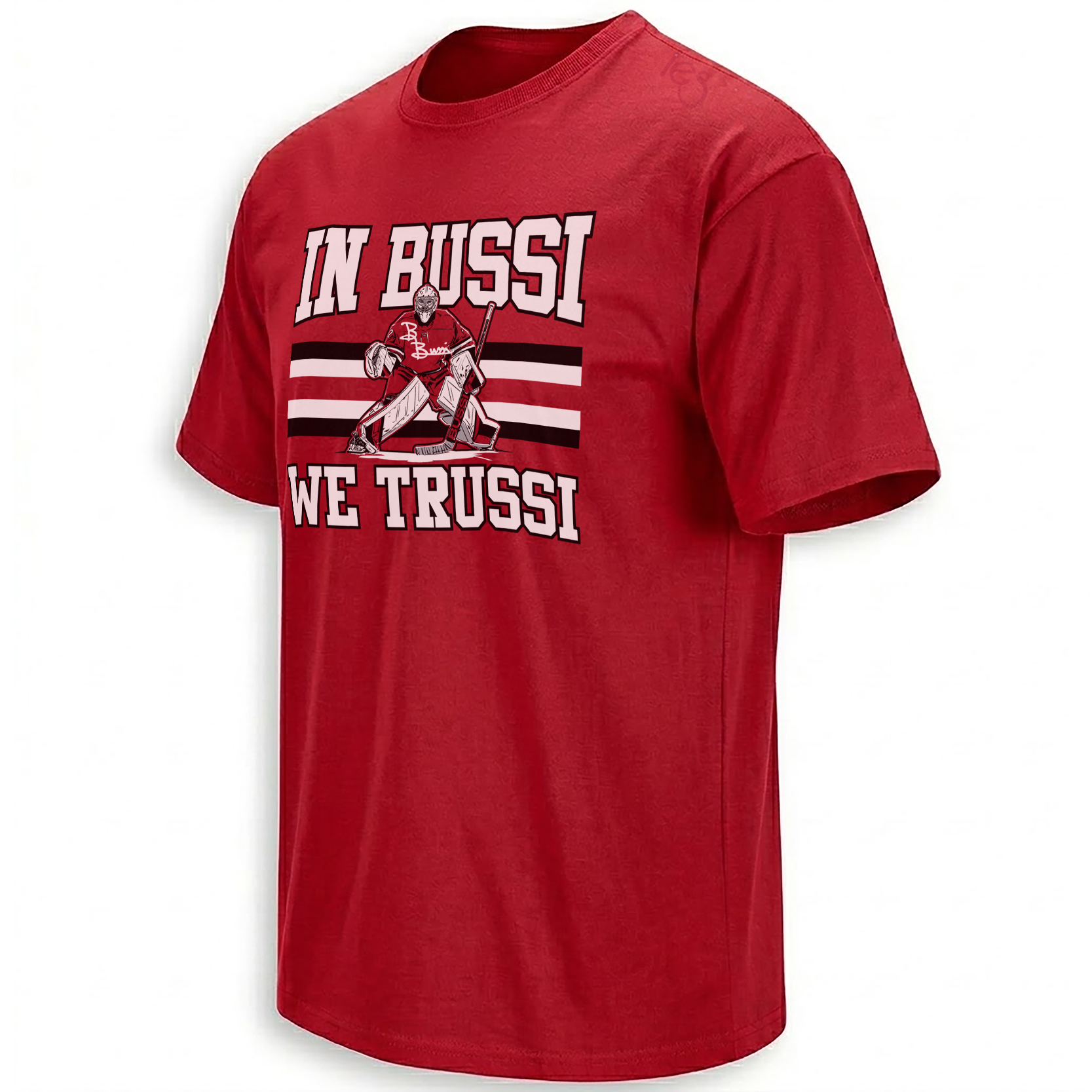IN BUSSI WE TRUSSI SHIRT – Brandon Bussi Carolina Hurricanes Goalie Tee IN BUSSI WE TRUSSI SHIRT – Brandon Bussi Carolina Hurricanes Goalie Tee
