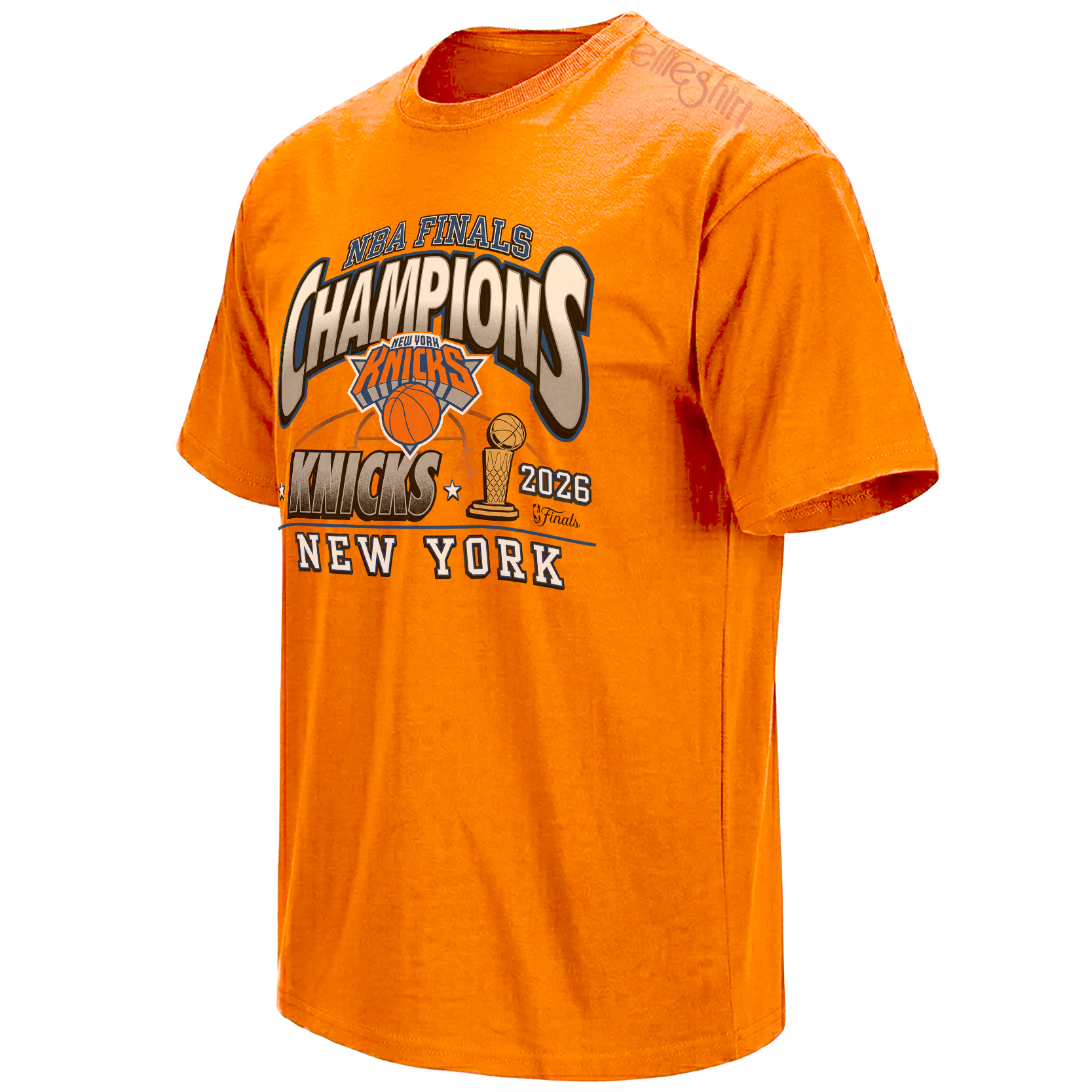 NBA FINALS CHAMPIONS SHIRT – New York Knicks Orange Trophy Tee NBA FINALS CHAMPIONS SHIRT – New York Knicks Orange Trophy Tee