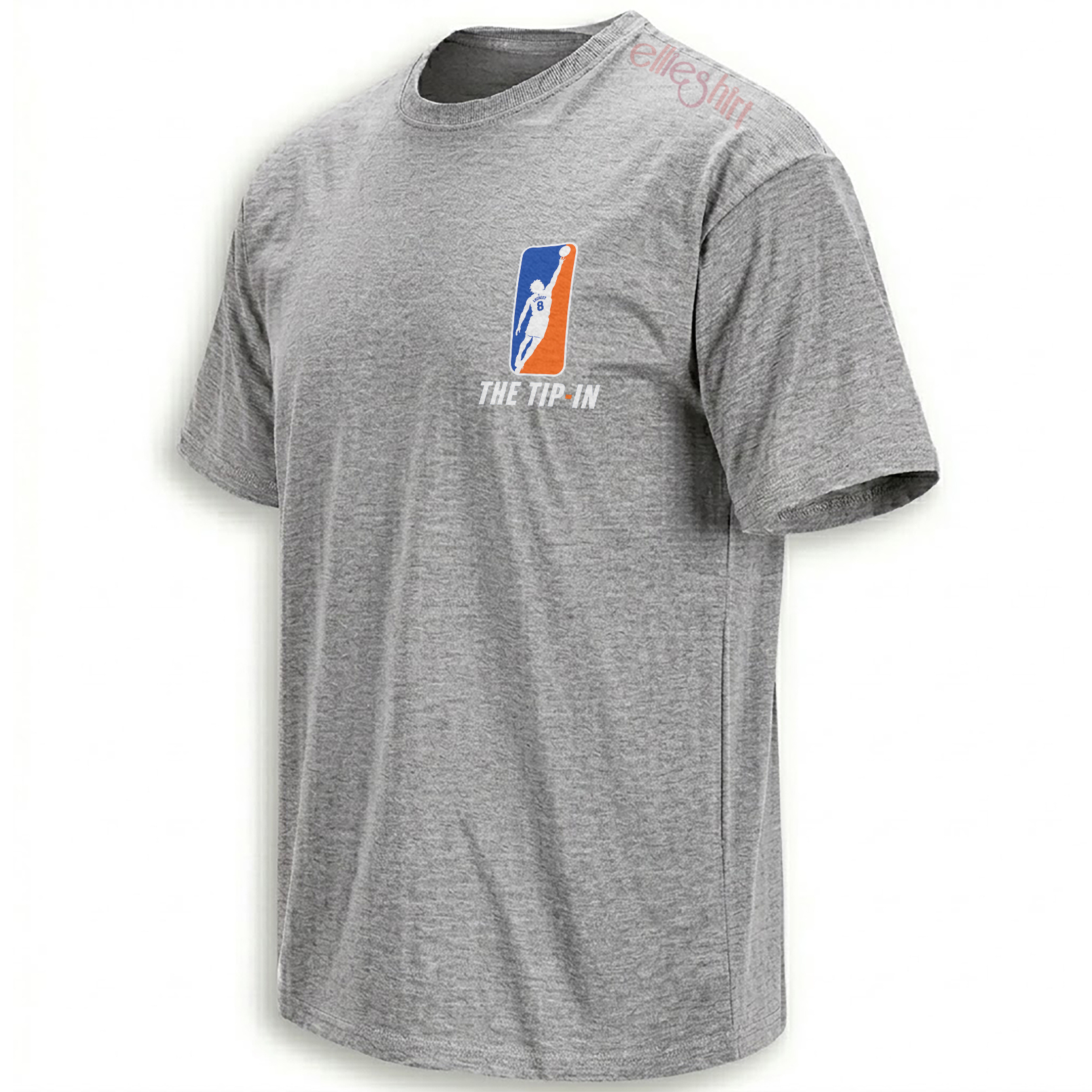 The Tip-In Logo Shirt OG Anunoby Knicks Finals sport grey graphic