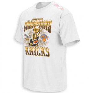 2026 NBA CHAMPIONS SHIRT – New York Knicks Champagne Trophy Tee W