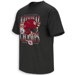OKLAOMAHA NATIONAL CHAMPS SHIRT – Oklahoma Sooners 2026 Baseball Helmet Tee