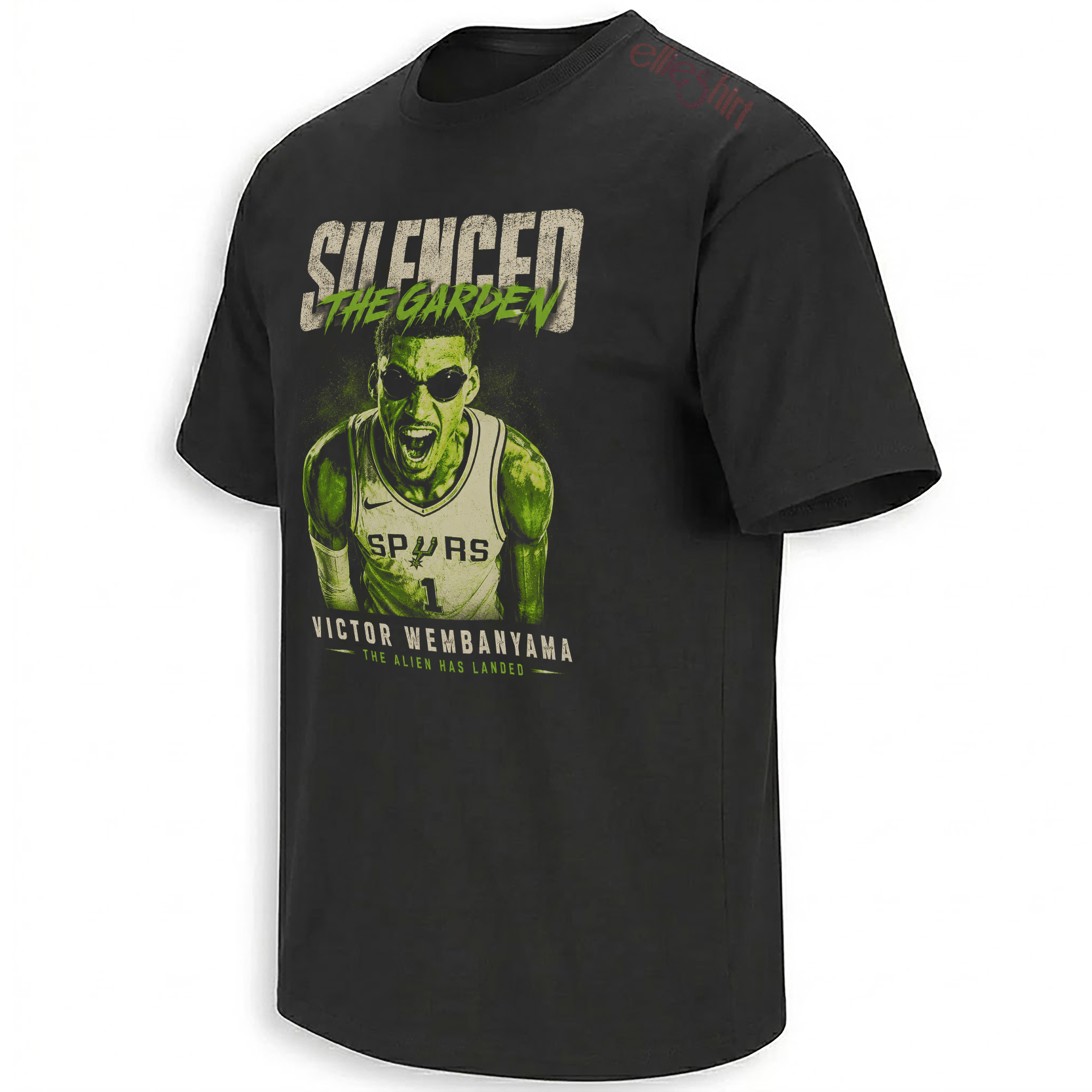 SILENCED THE GARDEN SHIRT – Victor Wembanyama Alien Game 3 Tee SILENCED THE GARDEN SHIRT – Victor Wembanyama Alien Game 3 Tee
