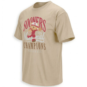 SOONERS 2026 NATIONAL CHAMPIONS SHIRT – Oklahoma Baseball Teddy Bear Tee