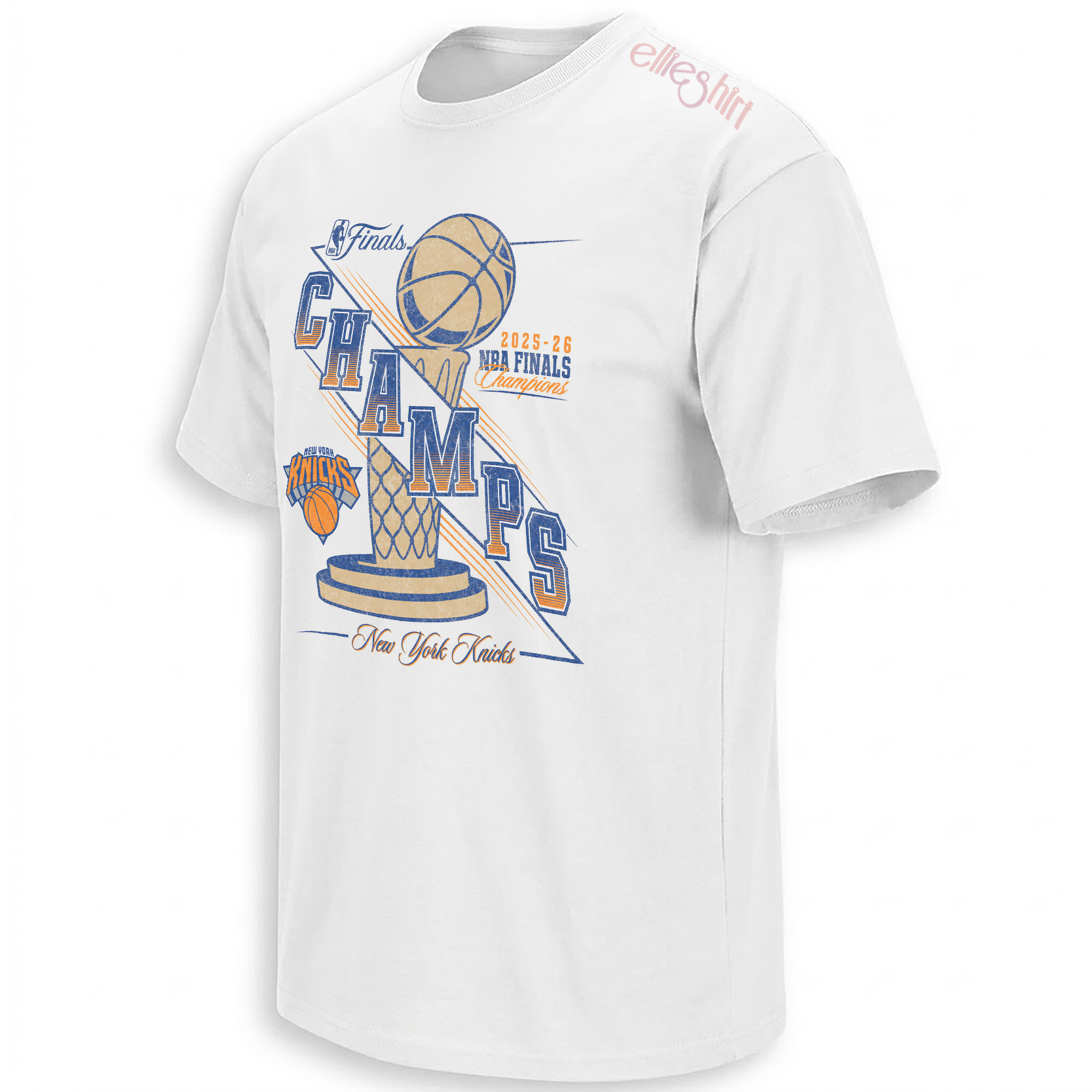 2025-26 NBA FINALS CHAMPS SHIRT – New York Knicks Trophy Sketch Tee W 2025 26 NBA FINALS CHAMPS SHIRT – New York Knicks Trophy Sketch Tee W