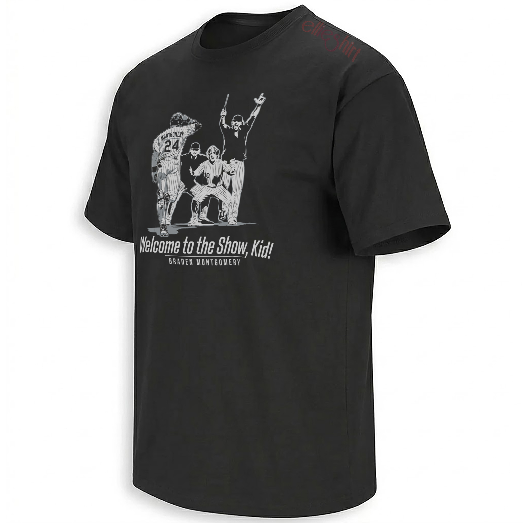 Welcome To The Show Kid Shirt inspired by Braden Montgomery hitting a walk-off home run in his Chicago White Sox MLB debut