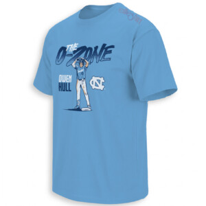 THE O ZONE SHIRT – Owen Hull UNC Baseball No. 8 Celebration Tee