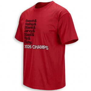 2026 CHAMPS SHIRT – Carolina Hurricanes Nickname Roster Tee