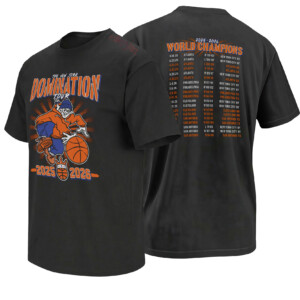 DOMINATION TOUR SHIRT – New York Knicks 2025 26 World Champions Tee