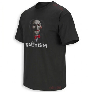 SAWTISM SHIRT – Billy Puppet Autism Dark Humor Horror Tee