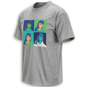 BRYAN WOO POP ART SHIRT – Seattle Mariners Warhol Style Portrait Tee G
