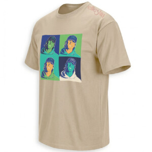 BRYAN WOO POP ART SHIRT – Seattle Mariners Warhol Style Portrait Tee S