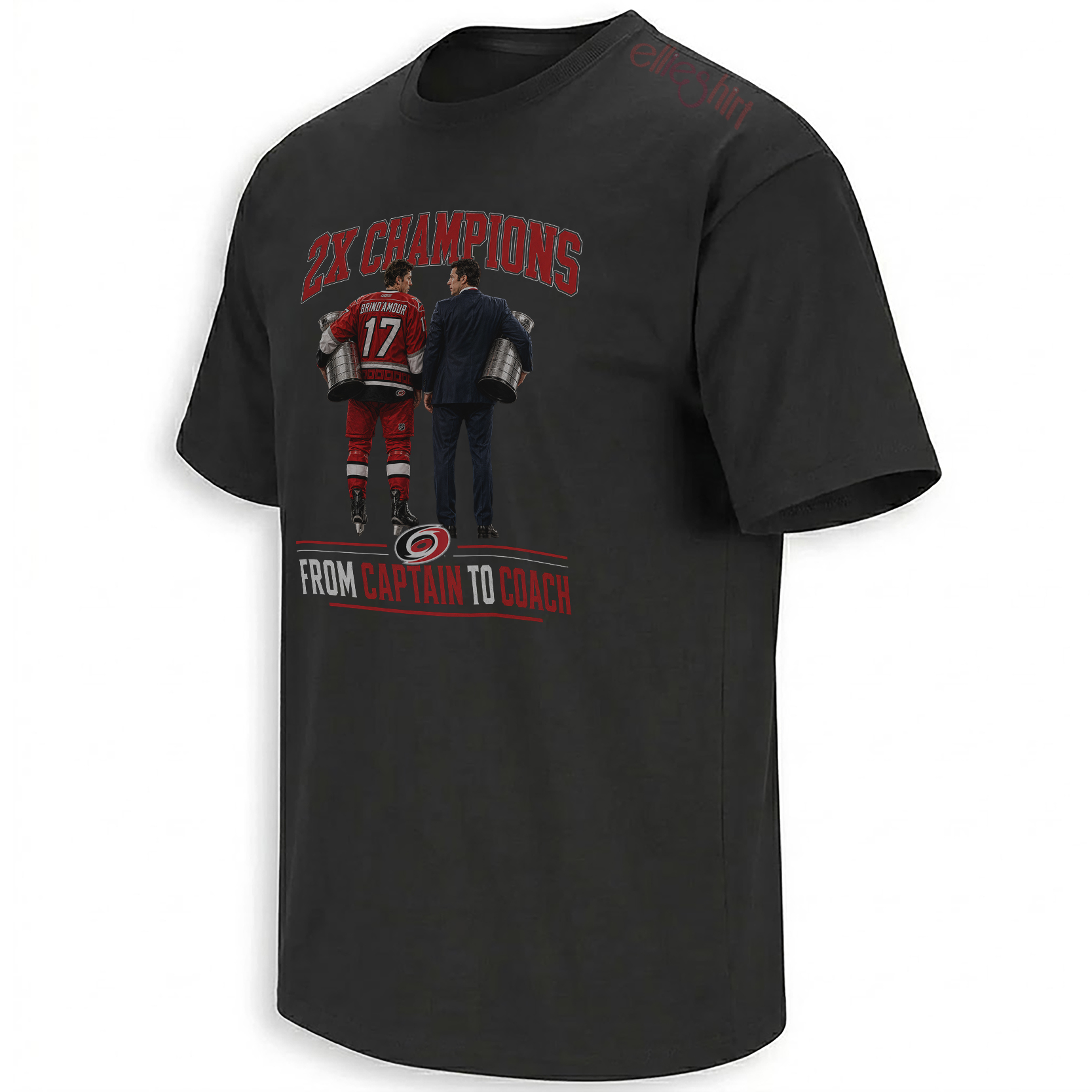 2X CHAMPIONS SHIRT – Rod Brind’Amour From Captain To Coach Tee 2X CHAMPIONS SHIRT – Rod Brind’Amour From Captain To Coach Tee