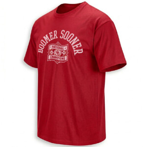 BOOMER SOONER 2026 NATIONAL CHAMPIONS SHIRT – Oklahoma Baseball Crest Tee