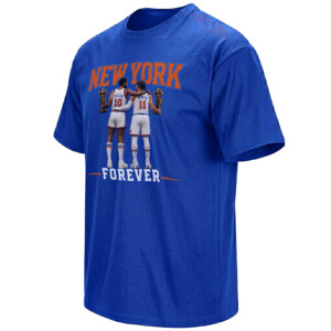 NEW YORK FOREVER SHIRT – Walt Frazier & Jalen Brunson Knicks Champions Tee RB