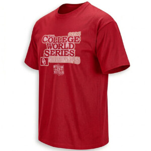 2026 COLLEGE WORLD SERIES CHAMPIONS SHIRT – Oklahoma Sooners Distressed Title Tee