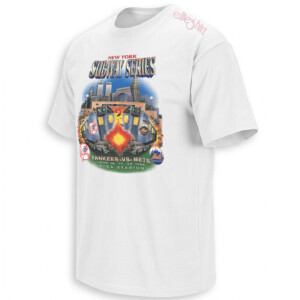 NEW YORK SUBWAY SERIES SHIRT – Yankees vs Mets 1998 Shea Stadium Tee