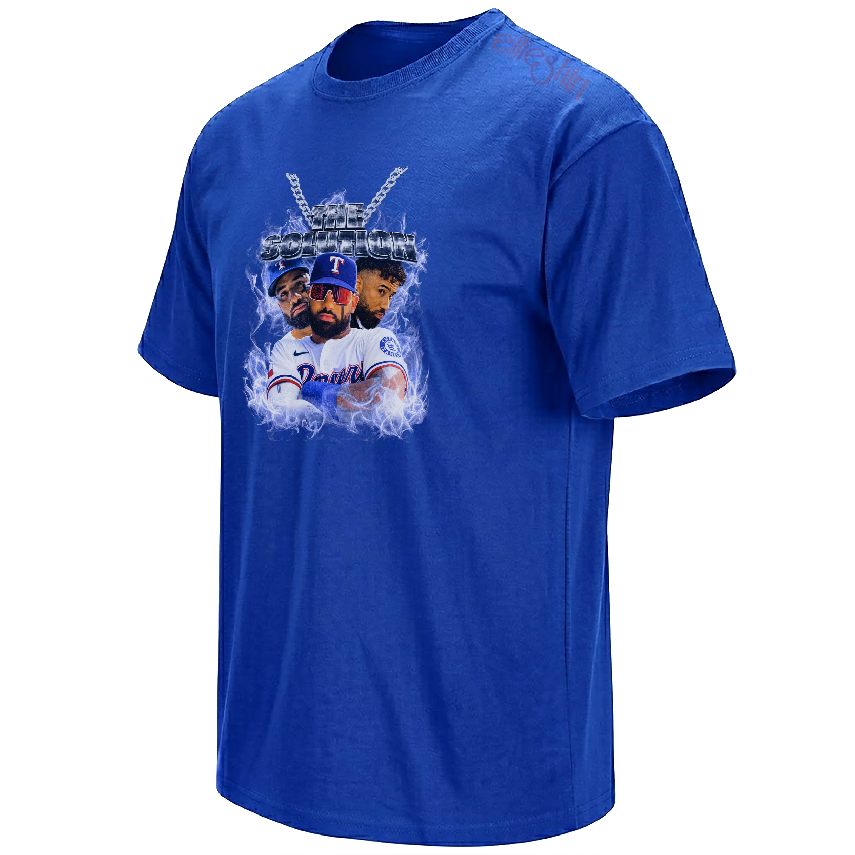 THE SOLUTION SHIRT – Zeke Duran Texas Rangers Utility Man Tee THE SOLUTION SHIRT – Zeke Duran Texas Rangers Utility Man Tee