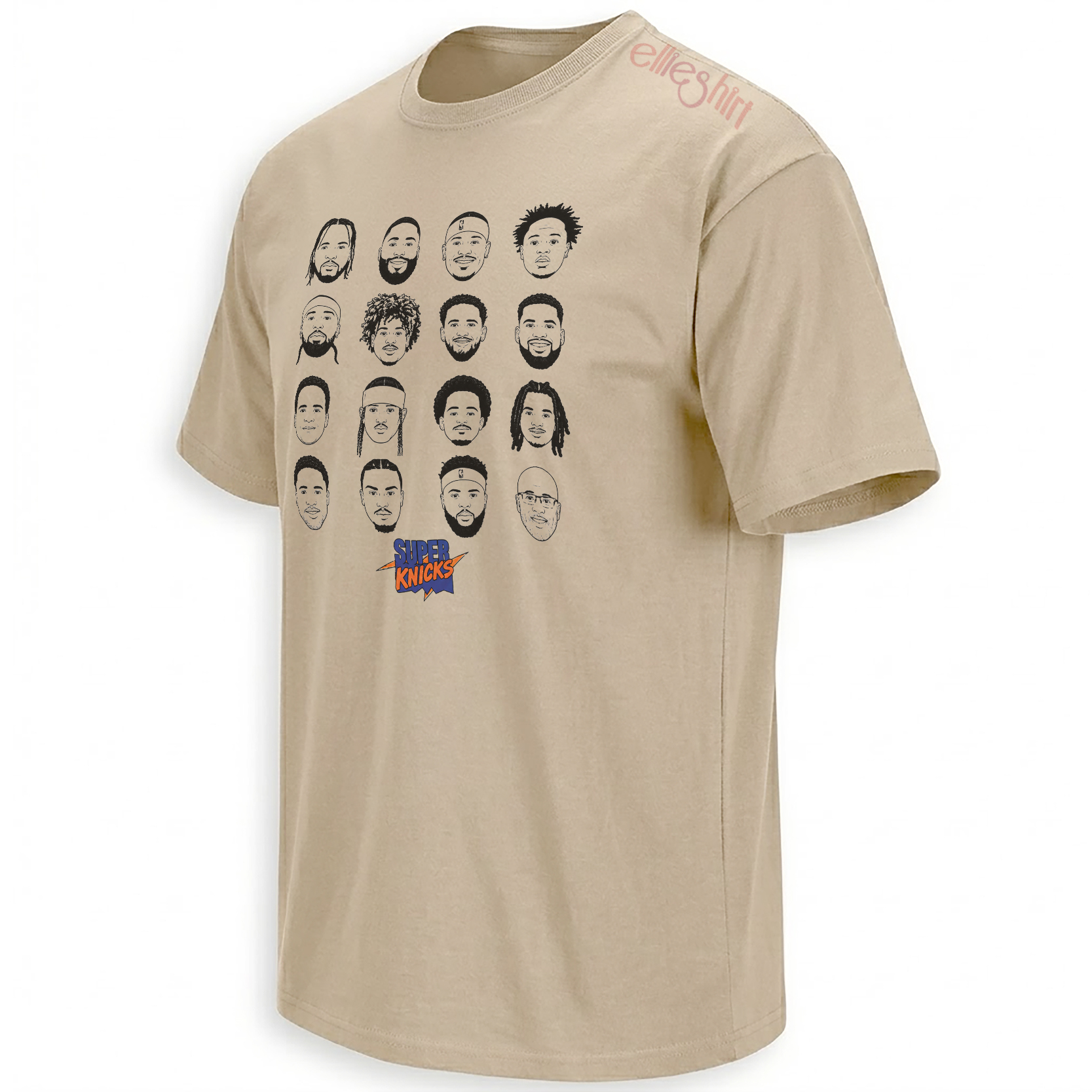 SUPER KNICKS SHIRT – 2026 New York Finals Roster Cartoon Tee SUPER KNICKS SHIRT – 2026 New York Finals Roster Cartoon Tee