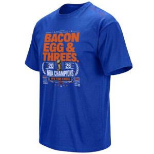 BACON EGG & THREES SHIRT – New York Knicks 2026 Champions Bodega Tee