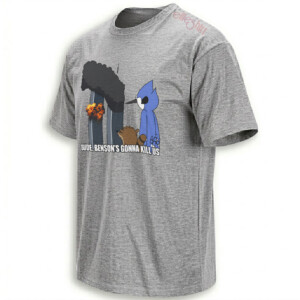 DUDE BENSON’S GONNA KILL US SHIRT – Regular Show Dark Meme Tee G