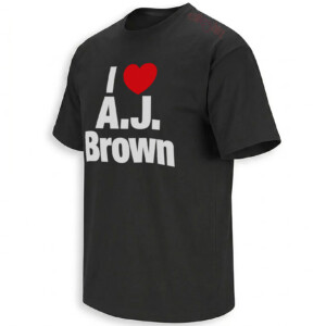 I LOVE A.J. BROWN SHIRT – New England Patriots Fan Tee
