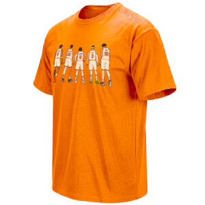 KNICKS WALKING FIVE SHIRT – New York Finals Core Lineup Tee