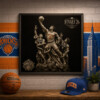 LAOCOON TIP IN POSTER – OG Anunoby Knicks Finals Art 1